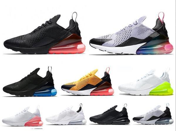 

New men women triple white black 270 ah8050 trainer running hoe training 270c port air neaker ize 36 45