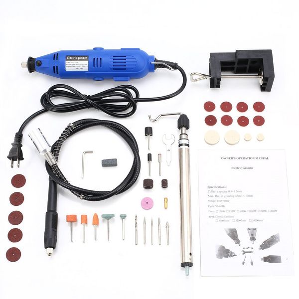 

40pcs bracket engraving pen electric drill kits electric rotary tool grinder tool variable speed rotary grinding machine