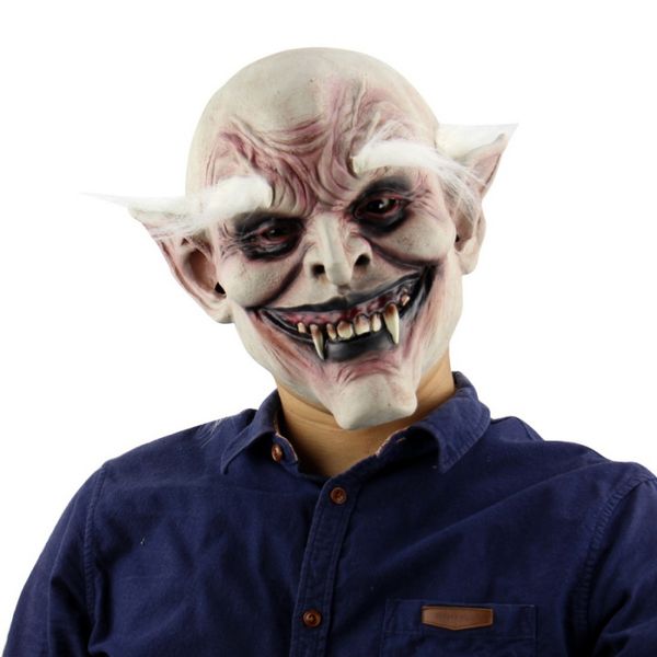 

halloween latex mask horrifying mask latex with hat for masquerade halloween costume party bar realistic