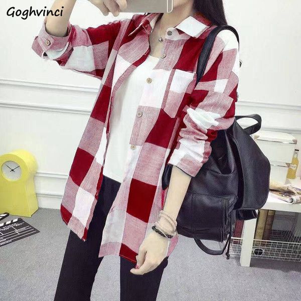 

plaid shirts women spring long sleeve thin sun-protective loose ins casual fashion simple female blouses korean stylish ulzzang, White