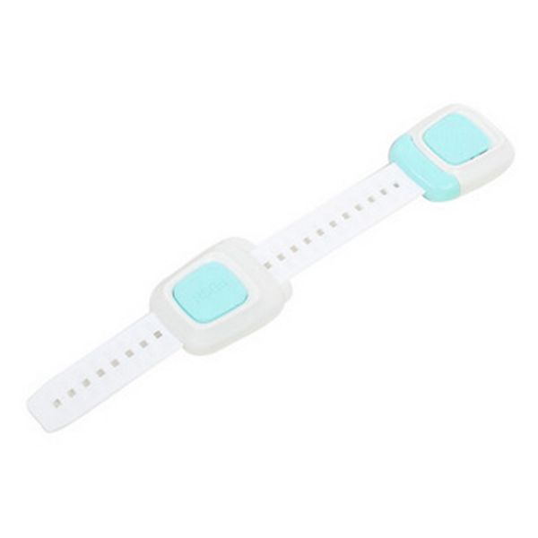 

durable drawer protective double button anti clip practical abs indoor adjustable flexible baby cabinet door lock