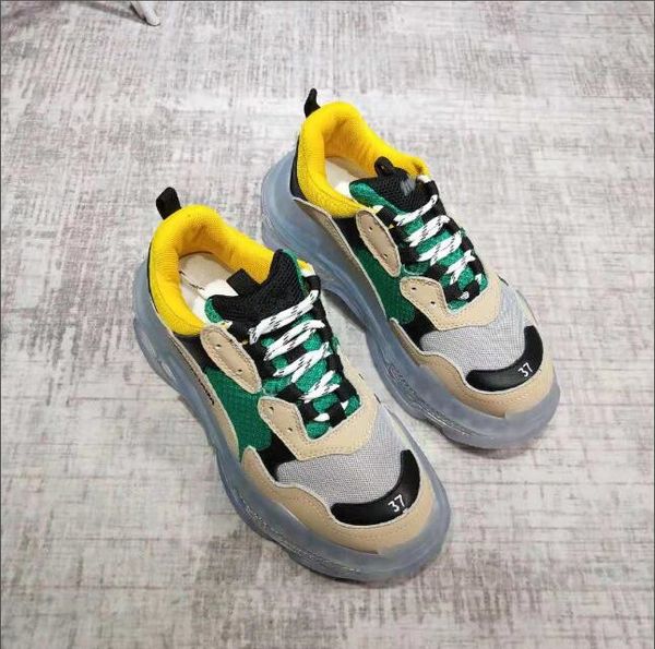 

designer men women joint luxury casual shoes bowing shoes quality sports shoe black white gray green size 35-44 cu01