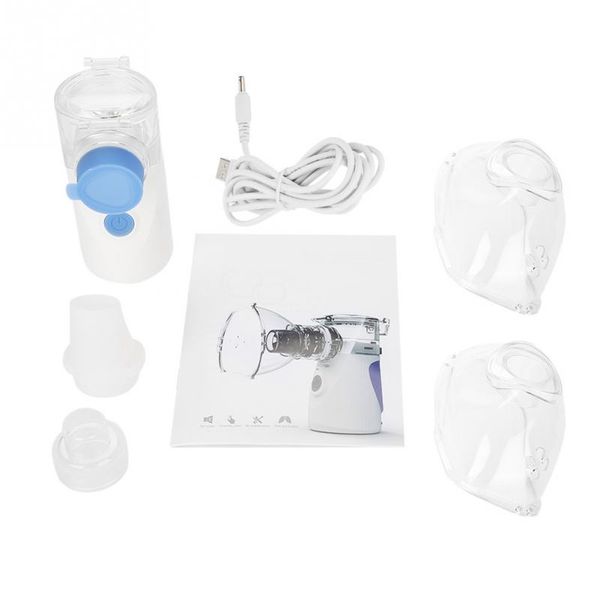 

portable mini handheld ultrasonic nebulizer compressor machine system kit inhaler spray steamer atomizer adults nebulizer device