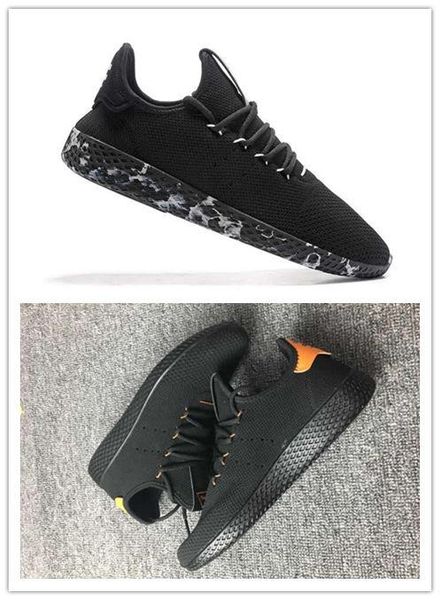 

новые приходят pharrell williams х stan smith hu primeknit теннис мужчины обувь женщин тапки спорта обувь дышащая 3a 26