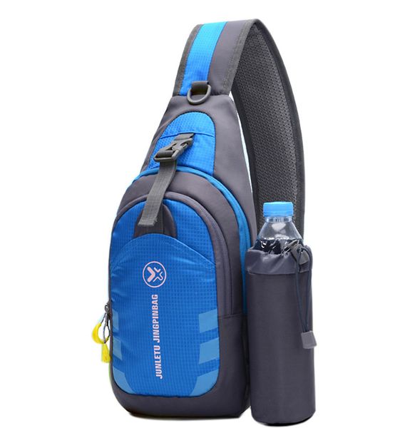 

outdoor sport female multifunctional kettle shoulder bag travel sports messenger bag male nylon chest pockets crossbody bags