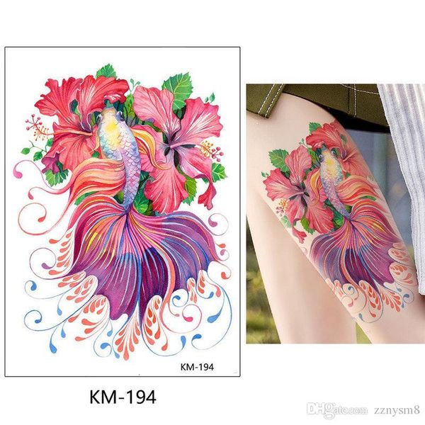 Acheter Femmes Mode Bricolage Fleur Tatouage Faux Tatouage Autocollant Body Art Henné Tatouage Peinture De Corps Temporaire Bikini Décoration De 031