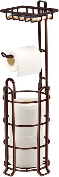 

toilet paper holder toilet paper stand 4 raised feet bathroom accessories portable tissue paper dispenser