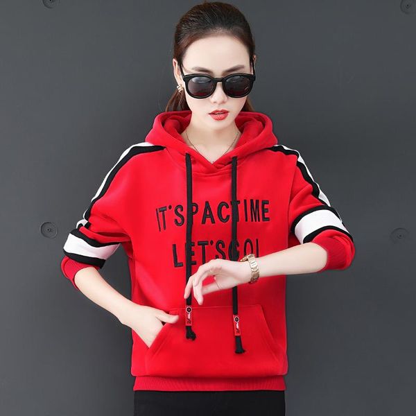 

2019 fashion classic leisure breathable women's long sleeve hoodies fz81, Black