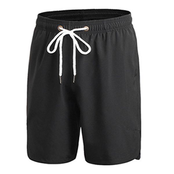 

men bodybuilding shorts running shorts mans gym trunks fitness joggers trousers active training sport elastic waist short, White;black
