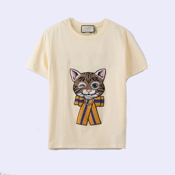 

2020 new arrival designer summer t shirt fashion new men t shirt brand tees luxury with cat casual shirts s-2xl #4