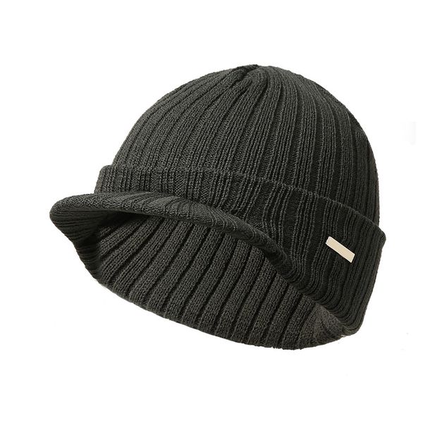 

autumn winter knitted hat warm beanie outdoor casual cap for men women gdd99