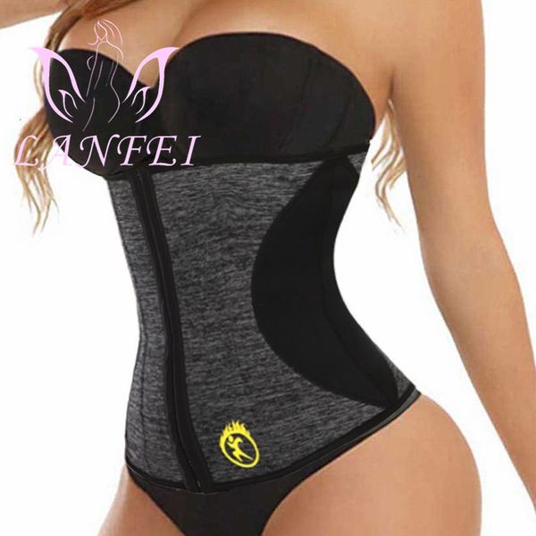

waist tainer tummy shaper lanfei belt women neoprene sweat body shaper strap girdle slimming waist trimmer corset shapewear