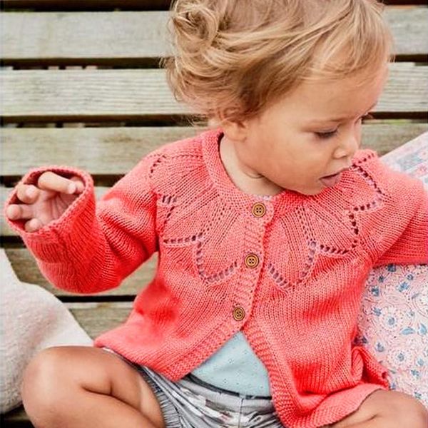 

children sweater coat toddler infant winter autumn clothes baby girls clothes kids sweater baby jacket girl outwear, White