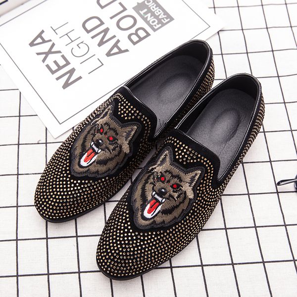 

2019 new spring loafers men british style casual peas shoes fashion breathe driving shoes light sneaker trend dress, Black
