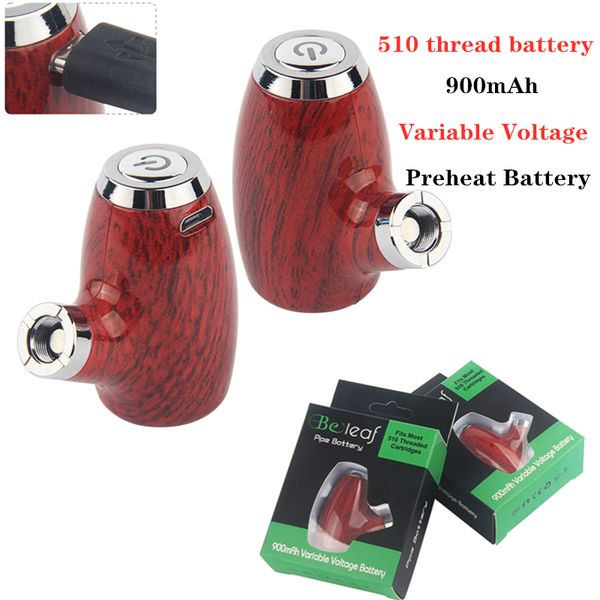 

E Pipe Preheat 510 Thread Battery 900mah Variable Voltage Smoking Vaporizer Mod For Thick Oil Vape Cartridges