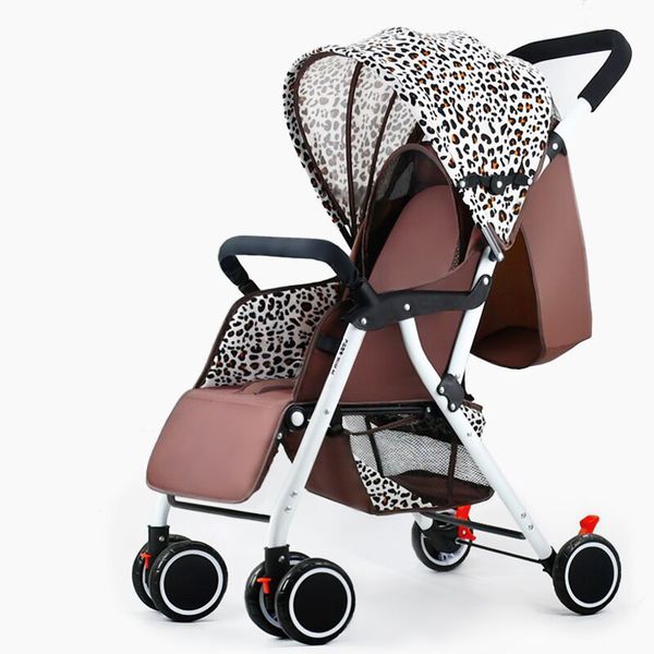 

luxury baby stroller carriage high landscape pram suite for lying and seating on 2019