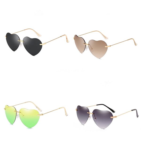

new style cliptosh heart-shaped sunglasee lenses flip up polarized lens clip-on clips eyewear myopia 6 colors lens for lemtosh #66276, White;black