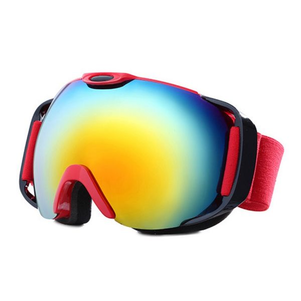 

men's and women's ski glasses double anti-fog ski glasses mirror adjustable riding