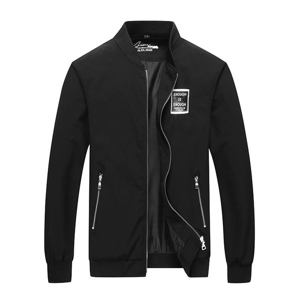 

2020 homme men jacket slim fit бизнес повседневный верхняя одежда мужской плюс размер m-4xl пальто куртки осень одежда корейской моды bx296, Black;brown
