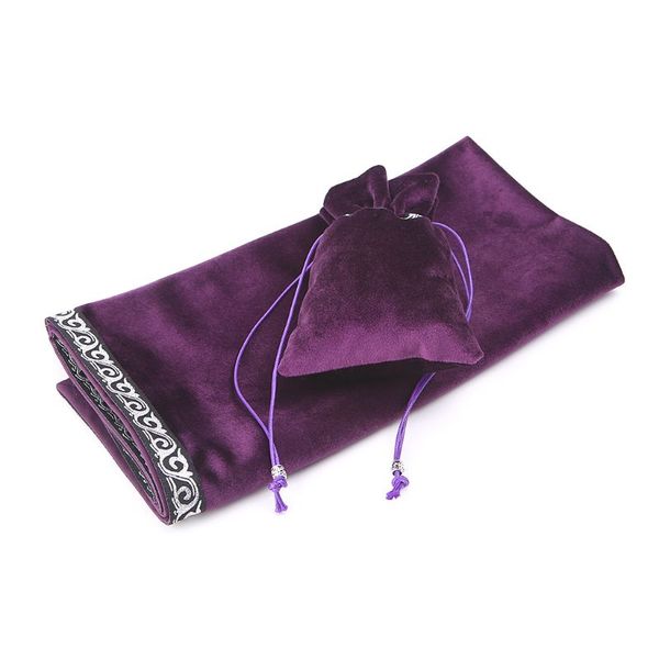 

velvet tarot tablecloth divination altar tarot cards bag board game accessories