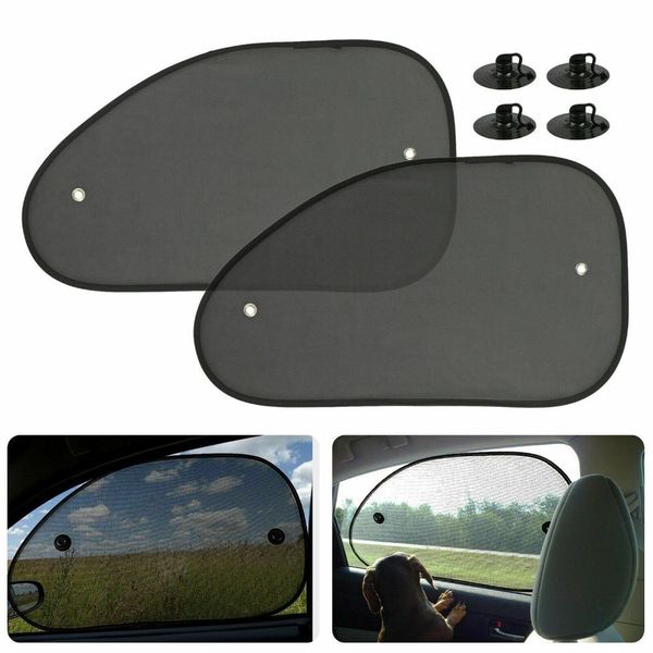 

2pcs 5pcs mesh auto car van vehicle side window sunshade sun glare shade heat protector