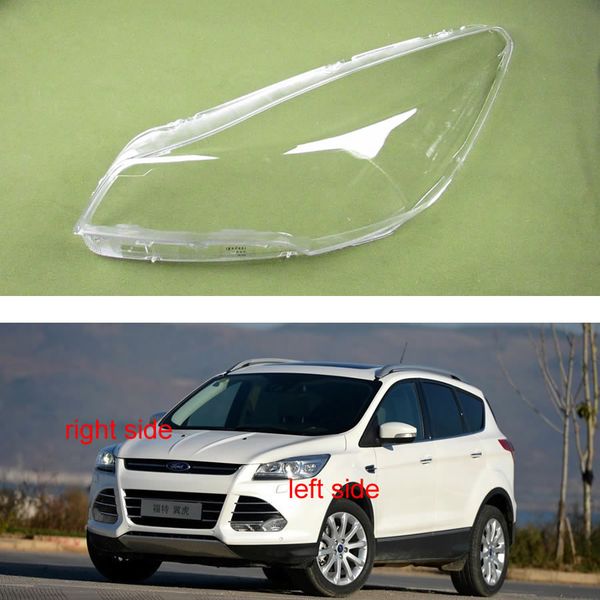 

for kuga / escape 2013 2014 2015 2016 headlamps cover transparent lampshade glass headlamp shell mask