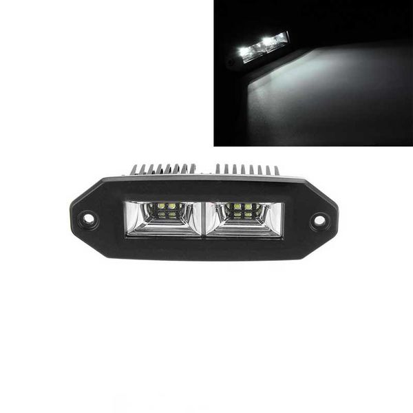 

1pcs 40w ip67 6000k white flush mount led flood work light for jeep off-road suv atv pickup