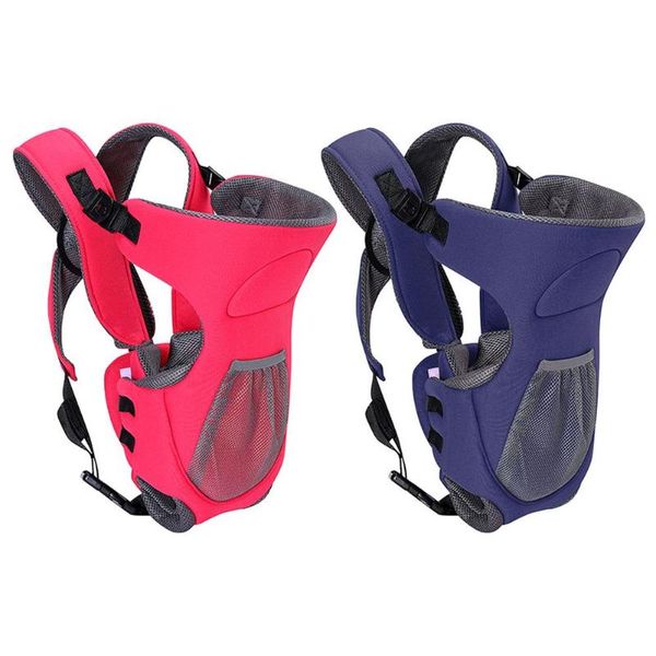 0 a 24m Baby Sling embrulhada multifuncional portadores recém-nascidos Backpack Backpack Backpack respirável Infantil carregando o cinto mãe Papai Sling embrulhada