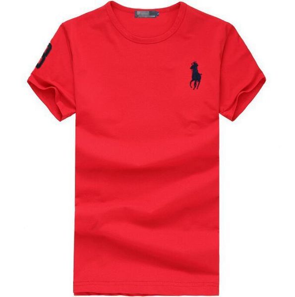 

2018 футболка мужская черная летняя футболка мужская большая лошадь вышивка с коро