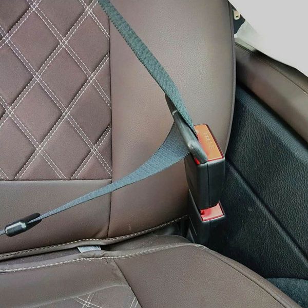 

2 pcs car seat belt extender extension buckle clip safety universal adjutable buckles nj88
