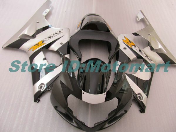 BIANCO NERO Kit carenatura per SUZUKI GSXR1000 00 01 02 GSXR 1000 2000 2001 2002 K2 GSX R1000 Carenatura parti + 7 regali GS22