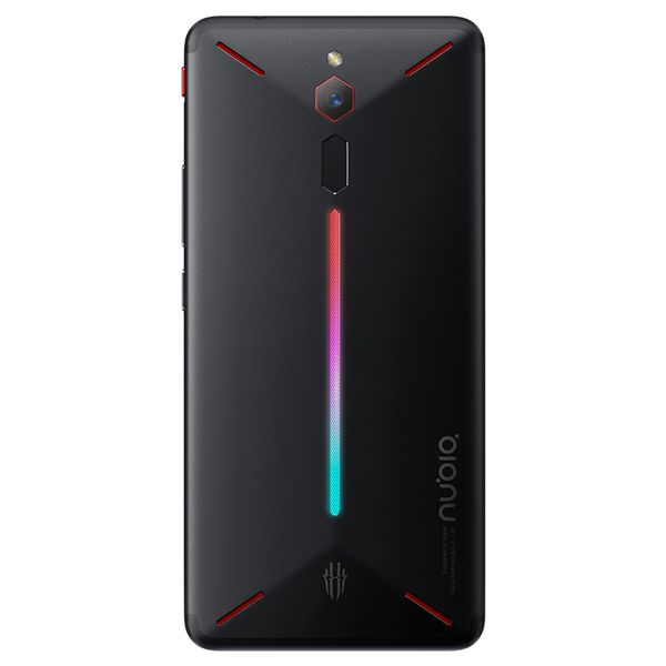 Original ZTE Nubia Red Magic 4G LTE Mobile Phone Gaming 8GB RAM 128GB ROM Snapdragon 835 Octa Core Android 6.0 polegadas 2.5D Curvo Tela Cheia 24MP Smart Mobile Phone