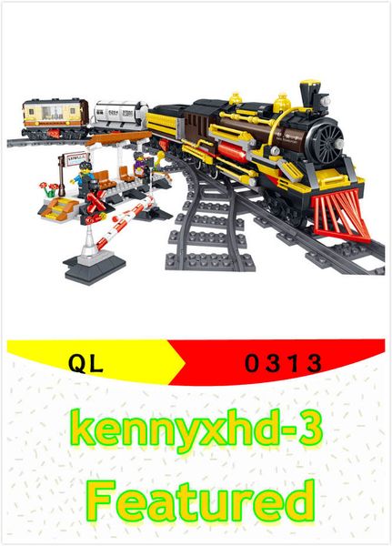 

building blocks percent steam train train puzzle assembled children's toys