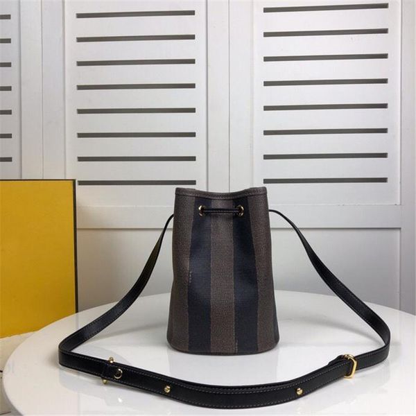 

women luxury designer handbags F 19406# bucket bags genuine leather top excellent quality purses crossbody shoulder bag shopping bag