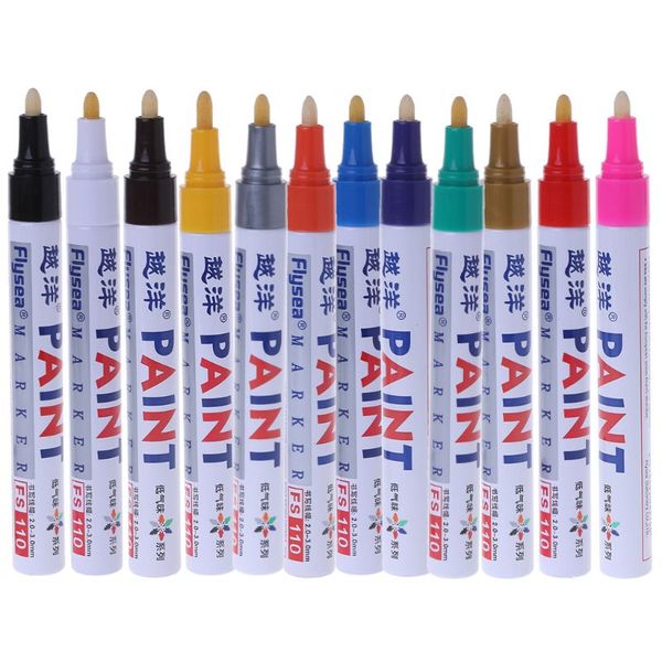 

2019 1pc permanent tyre tire tread rubber paint marker pen for car motorcycle