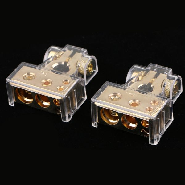 

pack of 2 car truck boat van positive negative battery terminals connectors clamps