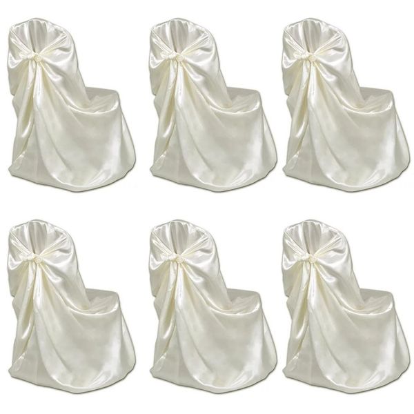 

6 x chair cover for wedding banquet cream other home textile