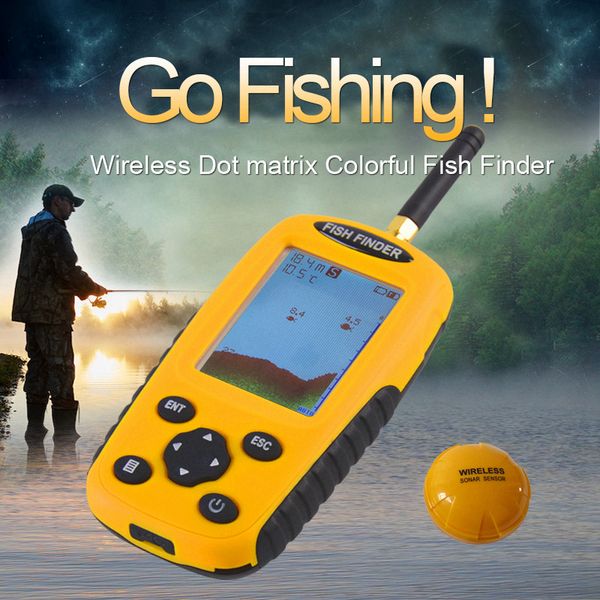 

findfish smart portable fish finder with wireless sonar sensor echo sounder for lake sea fishing finders wireless fishing gps