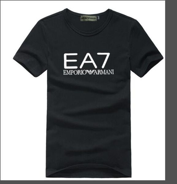 

лето 2019 последняя мужская одежда 100% хлопок удобная мода повседневная мужская футболка, напечатанная с английскими буквами футболка мужск, White;black