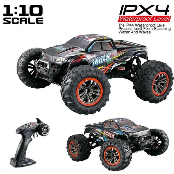 

xinlehong toys rc car 9125 2.4 g 1:10 1/10 масштаб гоночный автомобиль сверхзвуковой грузовик внедорожник багги электронная игрушка