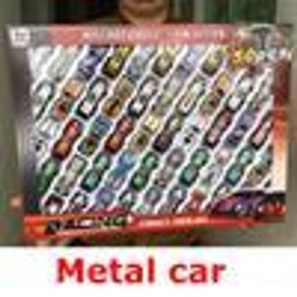 

cars model toys metal shell simulation model racing children's toy gift collection 50pcs box packaging via dhl