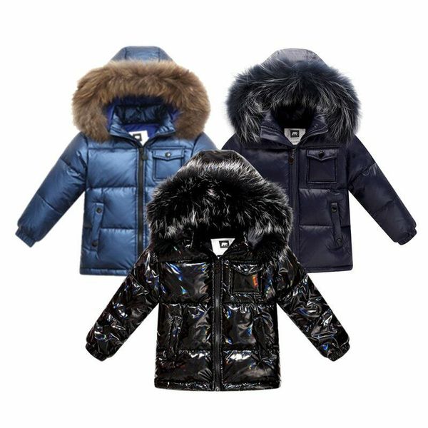 

winter down jacket for boys 2-8 years children's clothing thicken