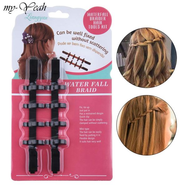 Plastic Centipede Hair Braider Waterfall Weave Magic Twist Roller