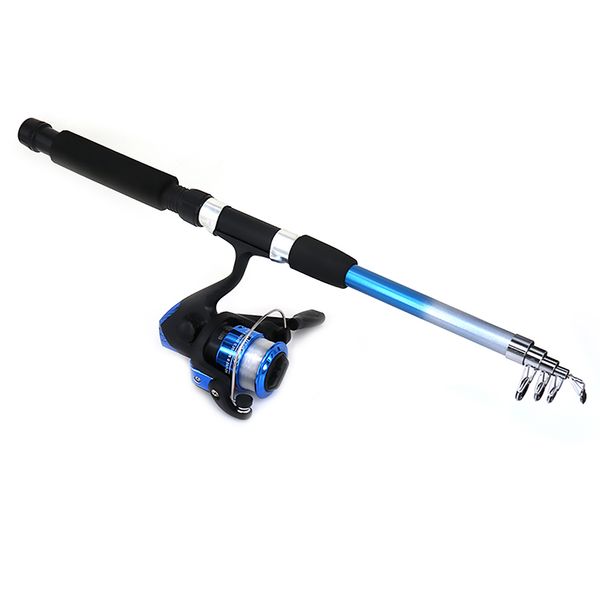 

lixada fishing reel rod combo set fishing pole spinning reel lure hooks float set with accessories