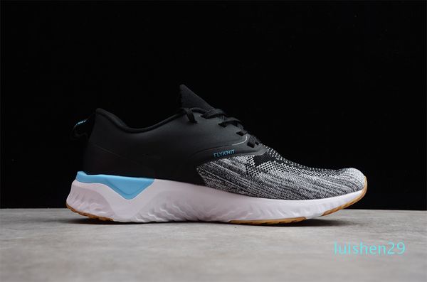 

new brand fashion luxury designer off men women loafers shoes for mens odyssey react 2 sports platform zapatos new arrival casual shoe l29, Black