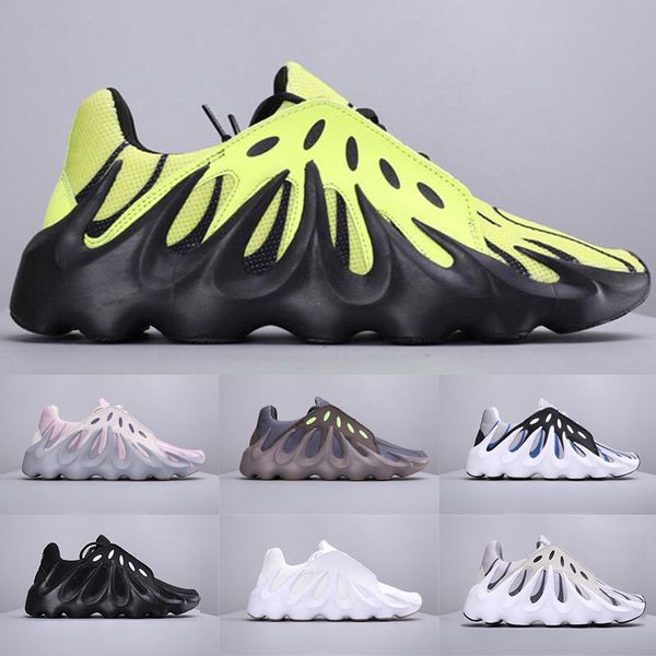 

Kanye West 451 Мужская Дизайнерская Кроссовка 3M Wave Runner Мода Дышащий Вулкан Серый Трехме