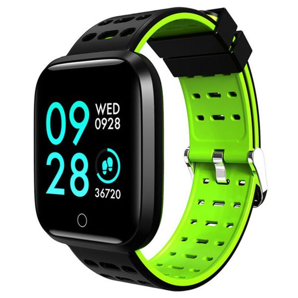 

professional sport smart watch ip67 waterproof 2.5d full color screen heart rate blood pressure fitness bracelet for men, Slivery;brown