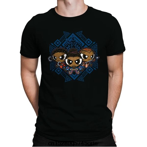 

printed funny new camiseta the pantherpuff girls exclusive mens womens t-shirt, White;black