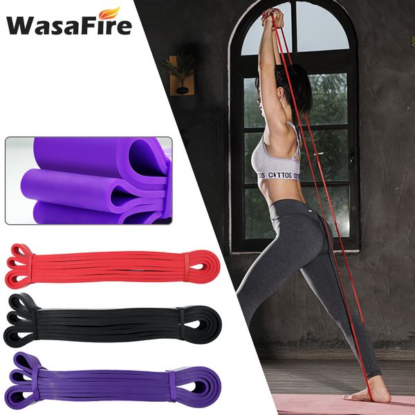

yoga elastic rubber bands 208cm fitness pull up assist bands heavy duty resistance band loop expander for workout sports