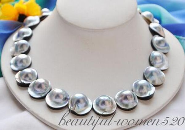 

gris mar del sur mabe perla, Silver